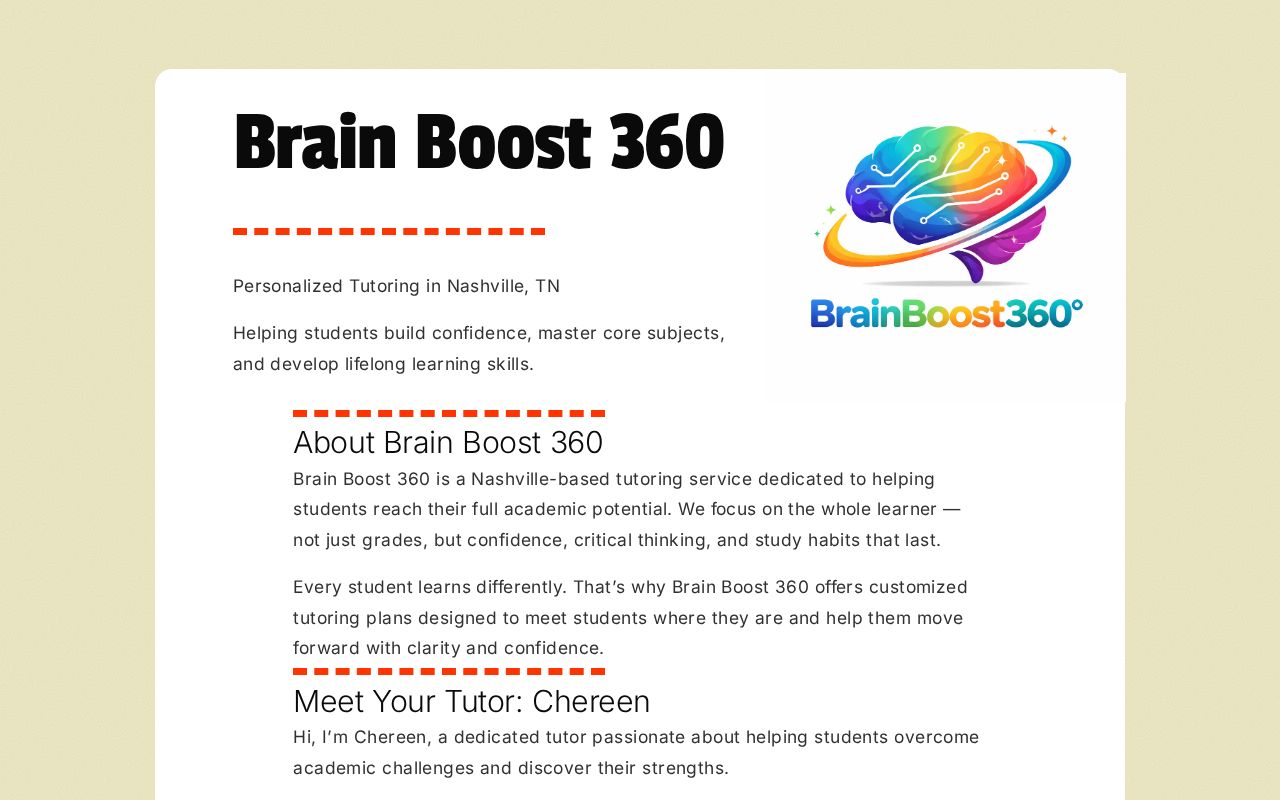 Brain Boost 360